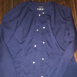 Navy Cherokee Luxe Scrub jacket